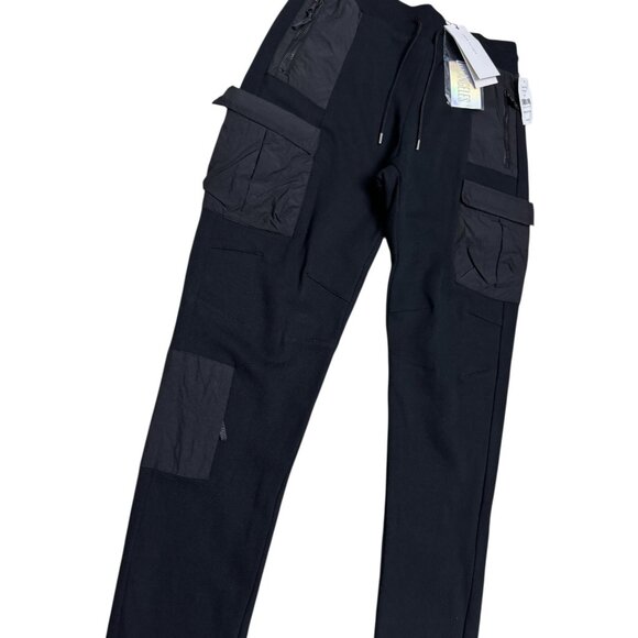 JOHN ELLIOTT SS19 Black Cargo Sweats Luxury Designer Jogger Pants Womens 2 - NWT - Picture 9 of 9